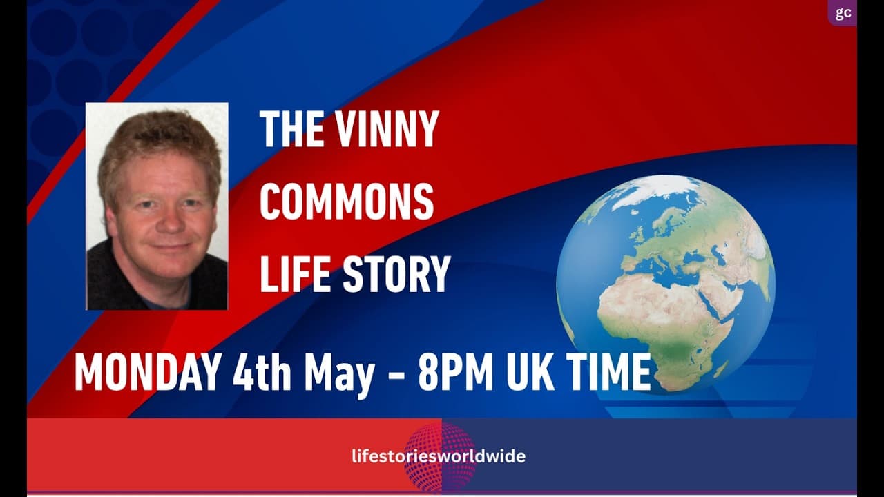 THE VINNY COMMONS LIFE STORY